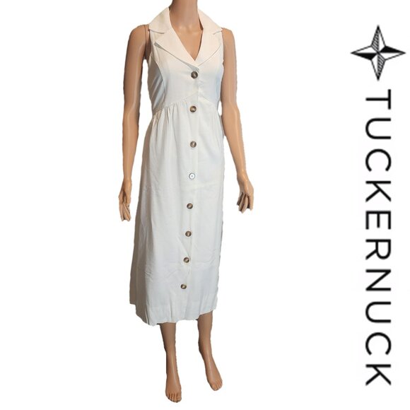 Pomander Place White Jules Dress NWT Small - Picture 1 of 11
